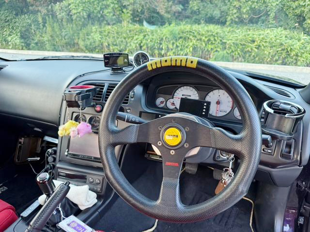 Interior of R33 SKYLINE GT-R.