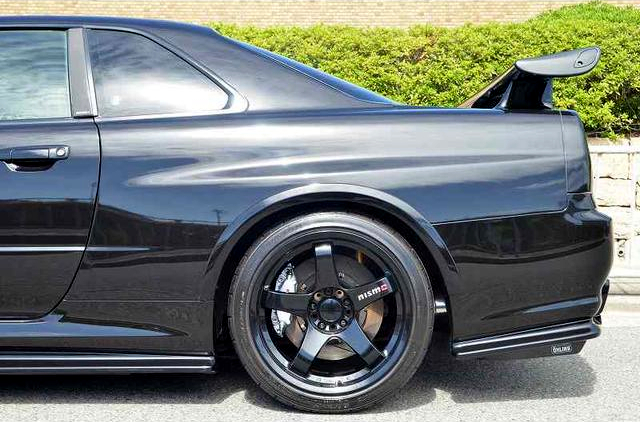 Rear Caliper of R34 SKYLINE GT-R V-SPEC 2.