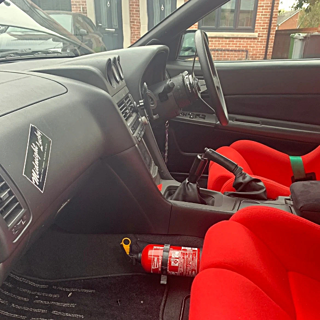Interior of R34 SKYLINE 2-DOOR.