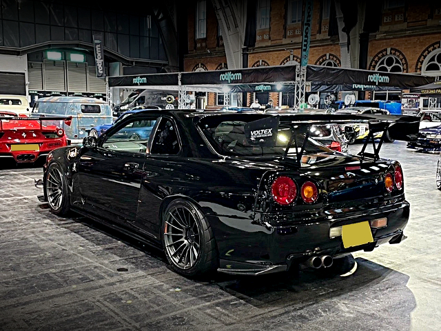 Rear exterior of R34 SKYLINE 2-DOOR.