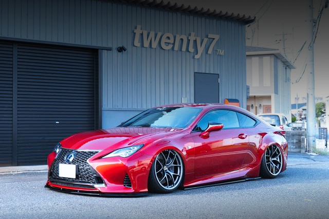 Front exterior of AVC10 LEXUS RC300h F-SPORT.