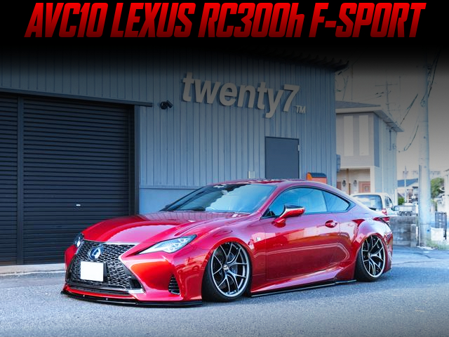 Bagged AVC10 LEXUS RC300h F-SPORT.