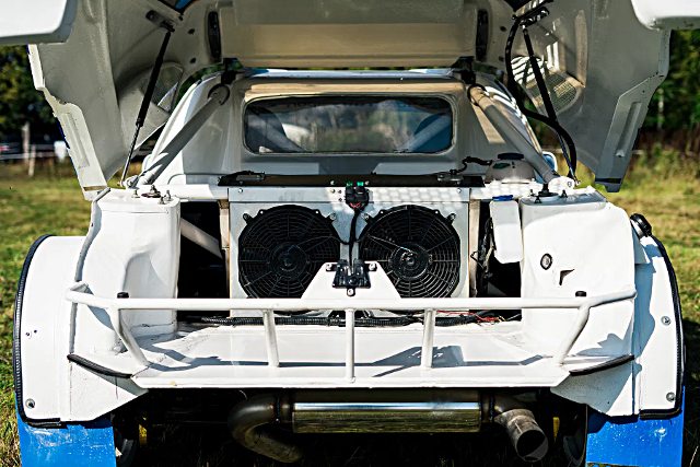 Rear mount Radiator