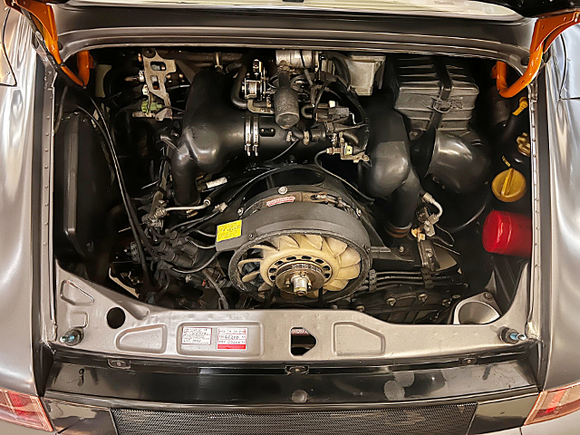 3.6L engine of RWB WIDEBODY PORSCHE 964 CARRERA 2.
