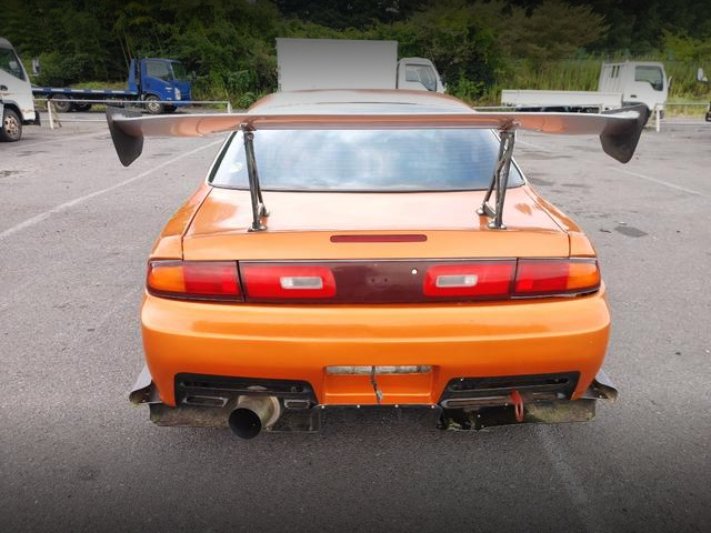 Tail light and GT WING of WIDEBODY S14 SILVIA K's.