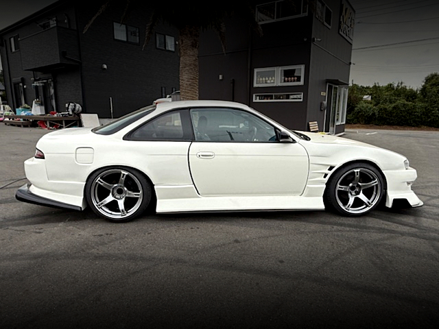 Side exterior of S14 SILVIA K'S AERO SE.