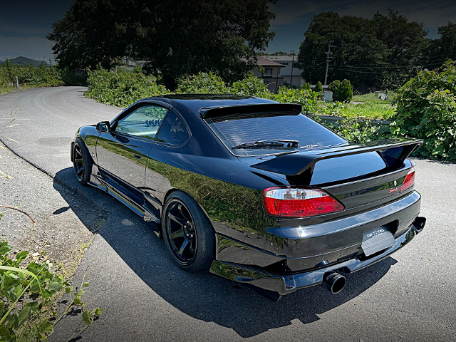 Rear exterior of S15 NISSAN SILVIA.