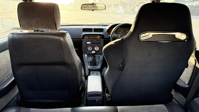 Interior seats of SA22C SAVANNA RX-7.