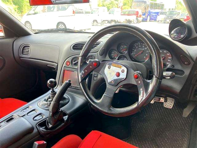 Dashboard of VeilSide RX-7 FORTUNE MODEL.