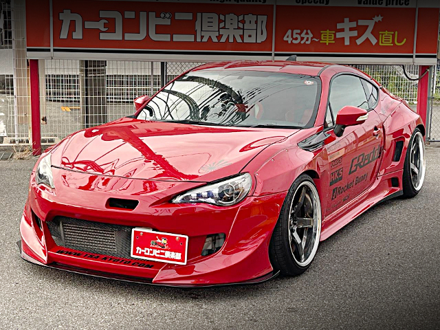 Front exterior of PANDEM WIDEBODY ZN6 TOYOTA 86GT LIMITED.