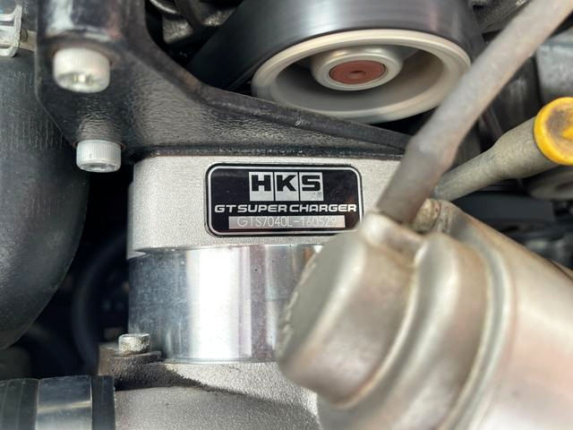 HKS GT SUPERCHARGER on FA20 boxer engine.