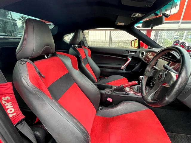 Interior of PANDEM WIDEBODY ZN6 TOYOTA 86GT LIMITED.