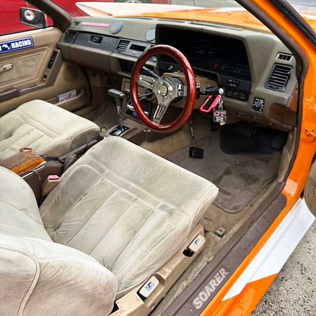 Interior of KAIDO RACER 1st Gen TOYOTA SOARER.