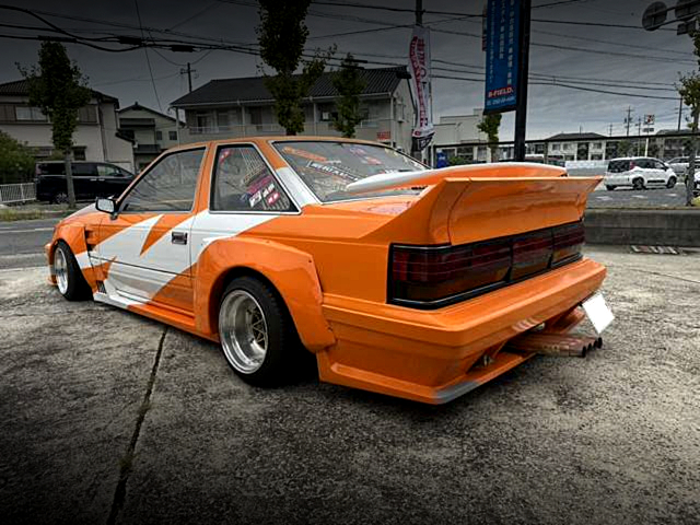 Rear exterior of KAIDO RACER 1st Gen TOYOTA SOARER.