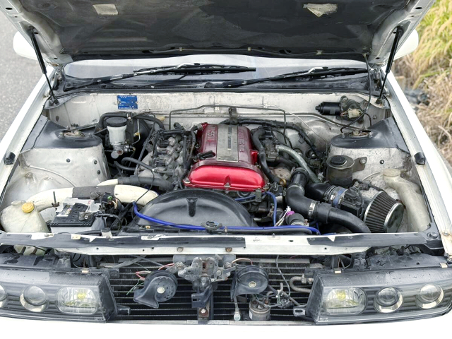 SR20DET turbo engine.