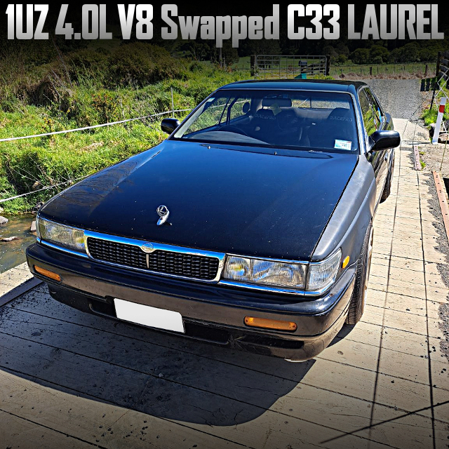 1UZ 4.0L V8 ENGINE Swapped C33 LAUREL.