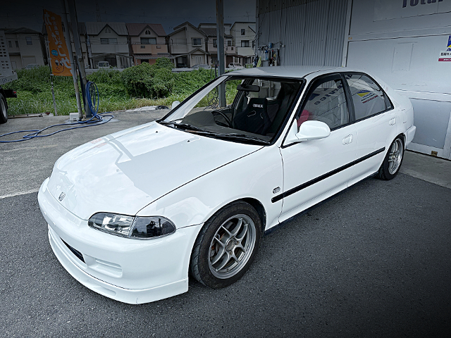 Front Exterior of 1st Gen HONDA CIVIC FERIO.