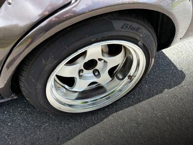 Rear Rim of 4th Gen TOYOTA COROLLA 4-DOOR.