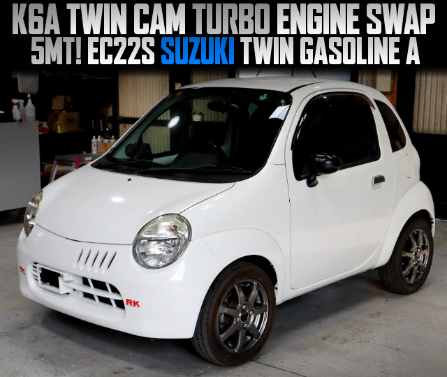 K6A TWIN CAM TURBO ENGINE swapped EC22S SUZUKI TWIN GASOLINE A of 5MT.