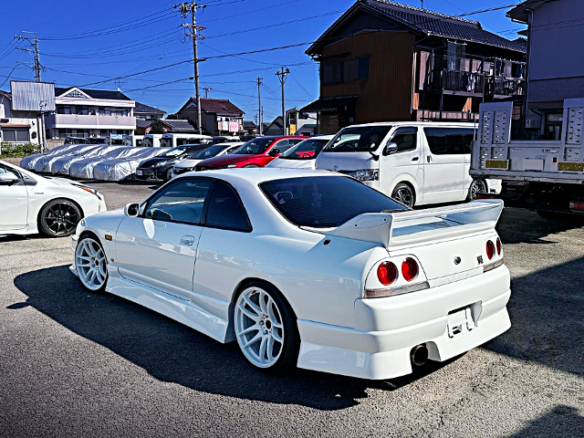 Rear exterior of ECR33 SKYLINE 2-DOOR GTS25t TYPE-M.