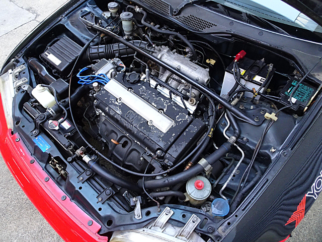B16A 1600cc VTEC engine.