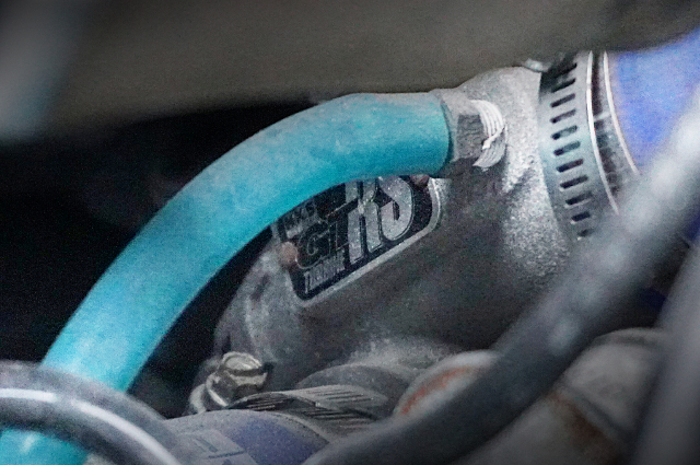 HKS GT-RS Turbocharger on RB25DET.