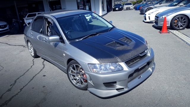 Front exterior of LANCER EVOLUTION 7 GT-A.