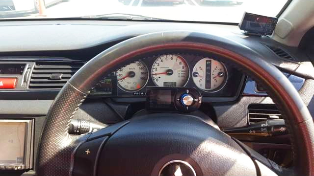 Speed cluster of LANCER EVOLUTION 7 GT-A.