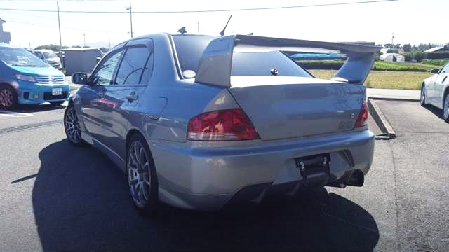 Rear exterior of LANCER EVOLUTION 7 GT-A.