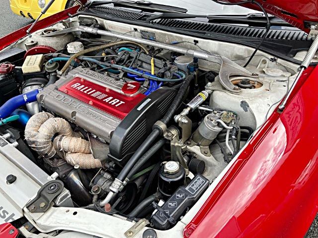 4G63 With HIGH FLOW TURBOCHARGER.