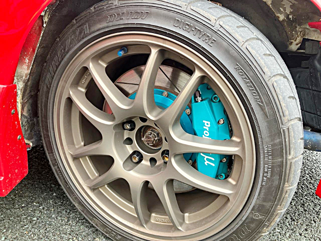 Project mu Brake caliper upgrade.