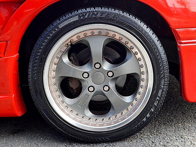Aftermarket Rim.