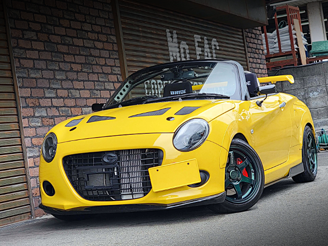 Front exterior of LA400K DAIHATSU COPEN CERO.