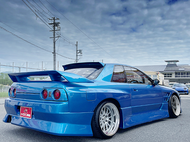 Rear exterior of WIDEBODY HCR32 SKYLINE 2-DOOR GTS-t TYPE-M.