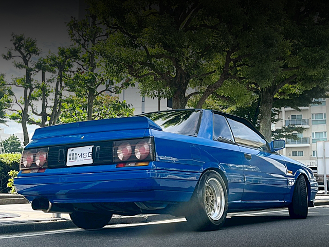 Rear exterior of HR31 NISSAN SKYLINE 2-DOOR.