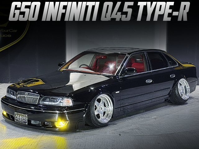 JDM VIP style modified G50 INFINITI Q45 TYPE-R.