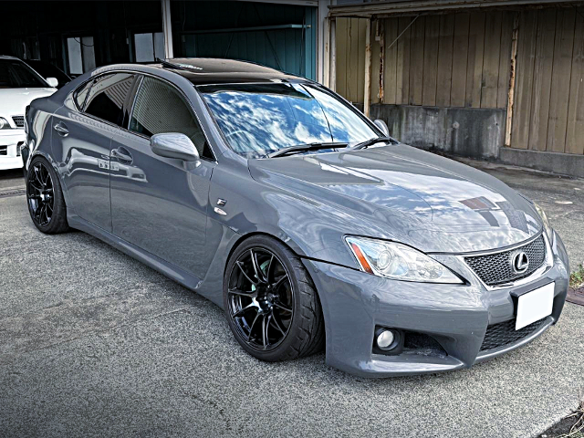 Front exterior of DRIFT SPEC USE20 LEXUS IS F.