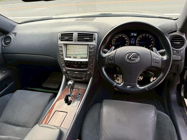 Interior of DRIFT SPEC USE20 LEXUS IS F.