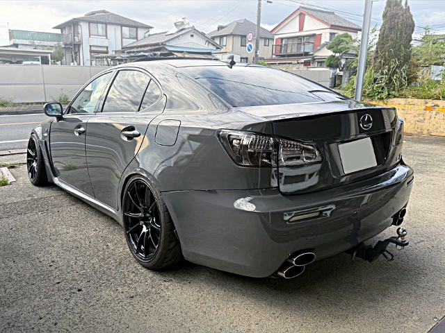 Rear exterior of DRIFT SPEC USE20 LEXUS IS F.