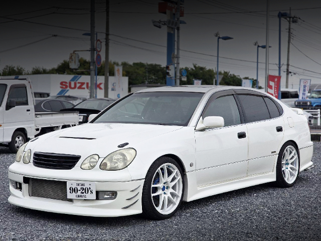 Front exterior of JZS161 TOYOTA ARISTO.