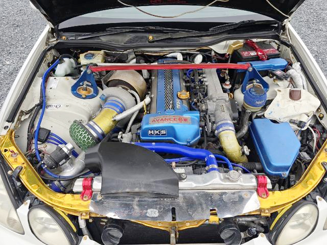 2JZ 3.1L Stroker and T78-33D Single Turbo.