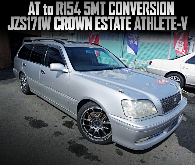 JZS171W CROWN ESTATE ATHLETE-V With AT to R154 5MT CONVERSION.