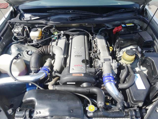 VVTi 1JZ-GTE turbo engine.