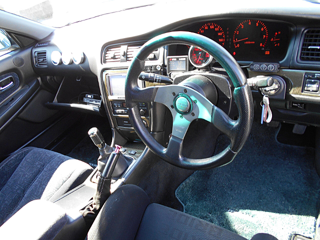 Interior of JZX100 CHASER TOURER-V.