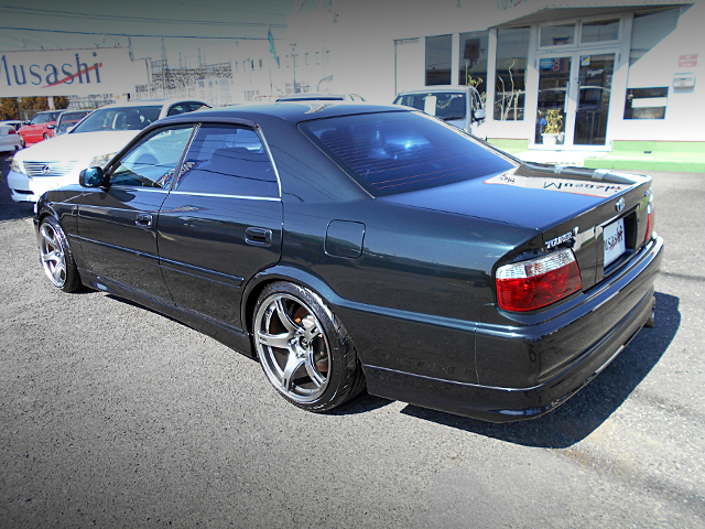 Rear exterior of JZX100 CHASER TOURER-V.