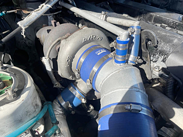 HKS turbocharger on 1JZ-GTE.