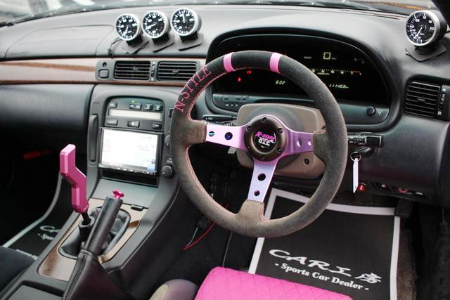 interior Dashboard of BN-SPORTS WIDEBODY JZZ30 SOARER.