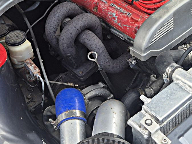 SINCO Exhaust manifold on 4G63T.