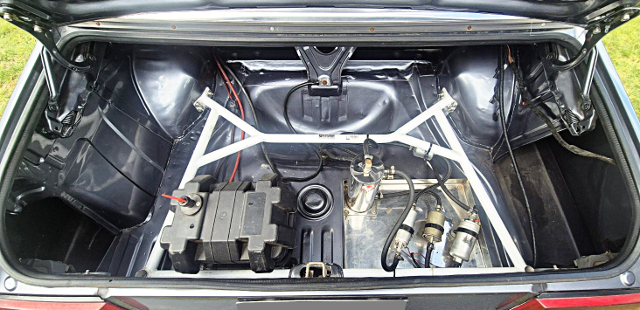 Trunk space of 2nd Gen MITSUBISHI LANCER EX.