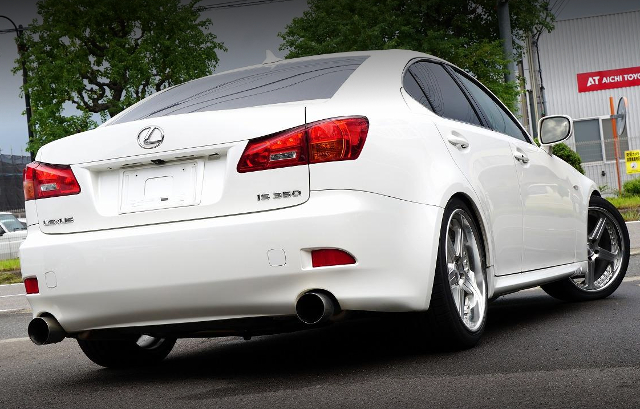 Rear exterior of GSE21 LEXUS IS350 VERSION S.